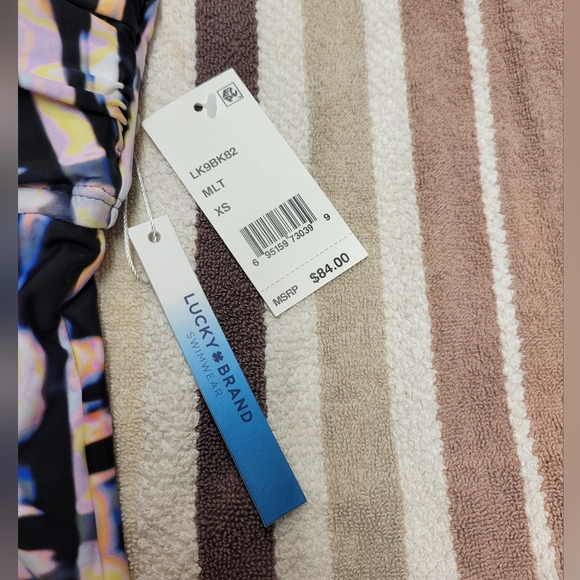 LUCKY BRAND Sweetheart Bandeau Tankini Set - Picture 4 of 10